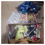 Crafting supplies and 4th of July decor Crafting supplies and 4th of July decor