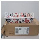 New temptations divided serving dish 11in x7in New temptations divided serving dish 11in x7in
