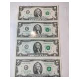 4 2017  $2 bills consecutive numbers 4 2017  $2 bills consecutive numbers