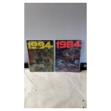 1984 magazines x2 issues #8 & 9 Oct and sept 1984 magazines x2 issues #8 & 9 Oct and sept