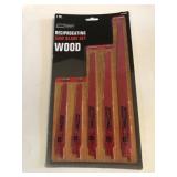 7 pc Reciprocating wood saw blade set 7 pc Reciprocating wood saw blade set