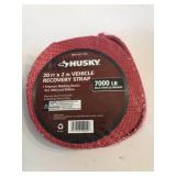 Husky 20 ft x 2 in vehicle recovery strap Husky 20 ft x 2 in vehicle recovery strap