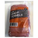 40 ct red shop towels 40 ct red shop towels