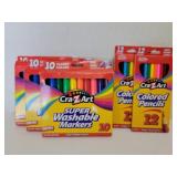 Cra-Z-art markers & colored pencils Cra-Z-art markers & colored pencils