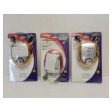 3 FM autoscan radios with earphones New 3 FM autoscan radios with earphones New