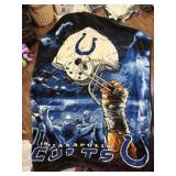 Colts throw blanket Colts throw blanket