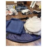 Large duffle bag and hanging storage and shoe Large duffle bag and hanging storage and shoe