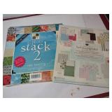2 books of cardstock, photo stack 2 books of cardstock, photo stack