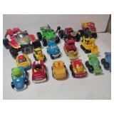 Group of  different toy  car lot Group of  different toy  car lot