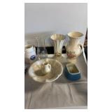 Royal Copley floral vase, china vase floral Royal Copley floral vase, china vase floral