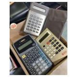 Texas instrument calculators and Teal calculator Texas instrument calculators and Teal calculator