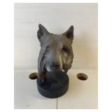 Rick Cain Spirit Animal wolf statue 6x10in resin Rick Cain Spirit Animal wolf statue 6x10in resin