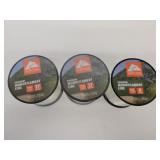 3 Ozark Trail spools fishing line 6lb (2395yds) & 3 Ozark Trail spools fishing line 6lb (2395yds) &