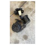 Coleman quick pumps 12v, headlamp, and eagle claw Coleman quick pumps 12v, headlamp, and eagle claw