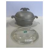 Guardian Ware small round pot with both cast and Guardian Ware small round pot with both cast and