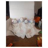 Brand New 11"by 11"Baby BlanketsBlue Bears For Brand New 11"by 11"Baby BlanketsBlue Bears For