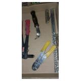 Drill bits carpet knife craftsman rivet gun and Drill bits carpet knife craftsman rivet gun and
