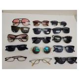 Sunglasses, 2 pair eyeglasses Sunglasses, 2 pair eyeglasses