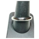 Stainless steel silver tone ring size 10 Stainless steel silver tone ring size 10