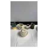 Dish ware assortment, spoon holder, sugar tea Dish ware assortment, spoon holder, sugar tea