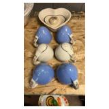 Pfaltzgraft by request heart shaped dishes and Pfaltzgraft by request heart shaped dishes and