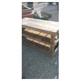 Wooden plant stand Wooden plant stand