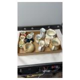 Pottery�s creamers assorted, all different sizes Pottery�s creamers assorted, all different sizes
