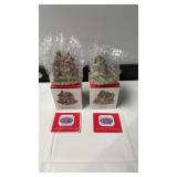 The Americana collection 1990s figures x2 with The Americana collection 1990s figures x2 with