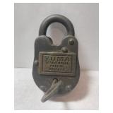 YUMA prison Arizona lock with key YUMA prison Arizona lock with key