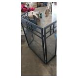 Metal Fireplace mesh grate Metal Fireplace mesh grate