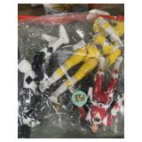 Power Rangers action figures Power Rangers action figures
