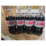 4  2 liter Diet Coke 4  2 liter Diet Coke