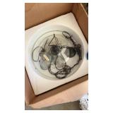 Overhead light fixture hanging light Overhead light fixture hanging light