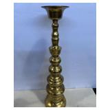 Vintage HOMCO Japan brass candlestick holder 18-in Vintage HOMCO Japan brass candlestick holder 18-in