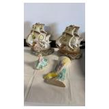 Mold sailing ships, ceramic wall pocket bird of Mold sailing ships, ceramic wall pocket bird of