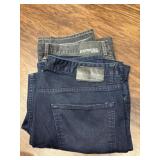Calvin Klein and express jeans size 36 x 34 Calvin Klein and express jeans size 36 x 34
