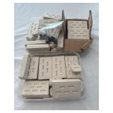 Ring holders jewelry display large group used Ring holders jewelry display large group used