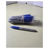 12 fine point permanent markers Blue 12 fine point permanent markers Blue
