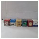 6 1oz tobacco tins Kentucky club, London dock, 6 1oz tobacco tins Kentucky club, London dock,