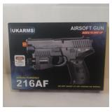 UKARMS AIRSOFT GUN WITH LASER SIGHTINGSpring UKARMS AIRSOFT GUN WITH LASER SIGHTINGSpring
