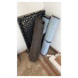 Rolls of roofing materials assorted Rolls of roofing materials assorted