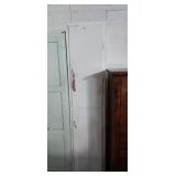 White 2 door pantry cabinet 16x12x22in White 2 door pantry cabinet 16x12x22in