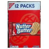 2- 12 pack boxes of nutter butter cookies 2- 12 pack boxes of nutter butter cookies