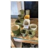 Floraline UsA vase, tulip shaped bowl, dishes Floraline UsA vase, tulip shaped bowl, dishes
