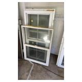 3 windows assorted (used) 3 windows assorted (used)
