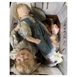 Doll and clown pieces and parts Doll and clown pieces and parts