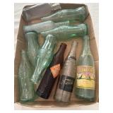 Old Coke & misc pop bottles Old Coke & misc pop bottles