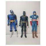 3 action figures 3 action figures