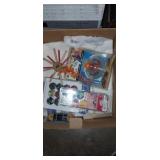 Crafting and sewing supplies assortment Crafting and sewing supplies assortment