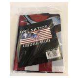 3 ft x 5 ft One Nation Under God flag 3 ft x 5 ft One Nation Under God flag